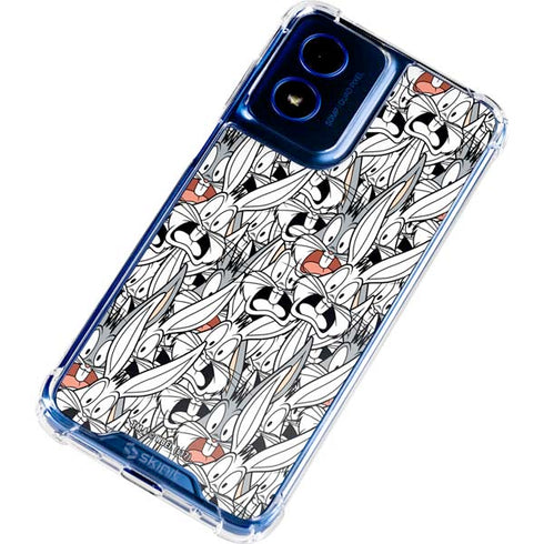 Looney Tunes Bugs Bunny Super Sized Moto G 5G (2024) Clear Case